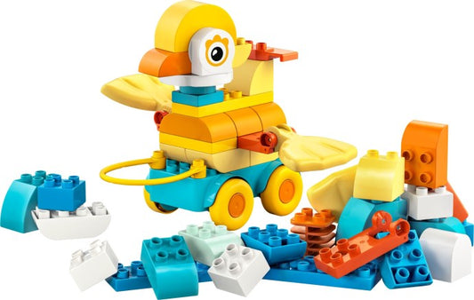 LEGO DUPLO 3-in-1 Dieren op Wielen Educatief Speelgoed voor Peuters 10448
