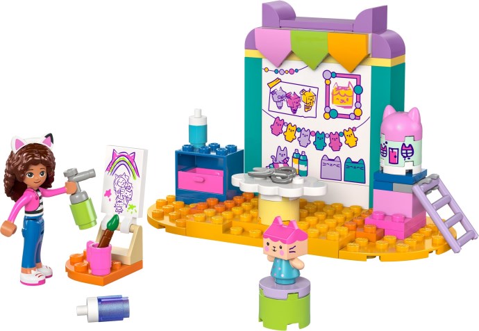 LEGO Gabby's poppenhuis Knutselen met Babykitty 10795