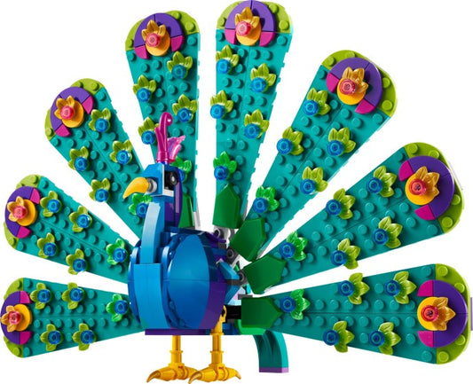 LEGO 31157 Creator 3in1 Exotische pauw met Libelle en Vlinder Speelgoed Set