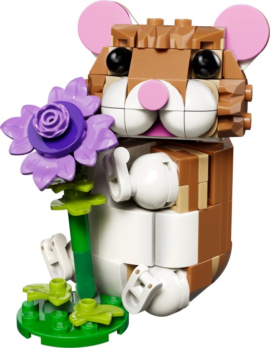 LEGO® Creator 3in1 Schattige Hamster met Bloem - 31376