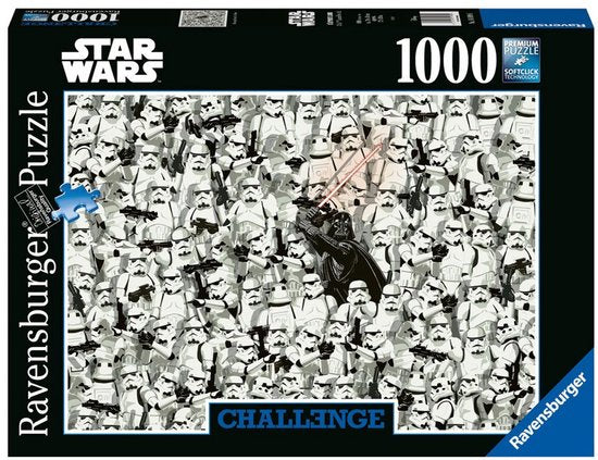 Ravensburger puzzel Star Wars Challenge - 1000 stukjes legpuzzel.