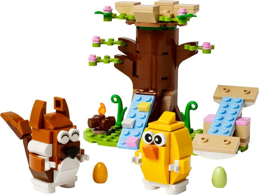 LEGO Dierenspeeltuin in de lente Decoratie en Speelgoed voor 8 jaar en Ouder 40709