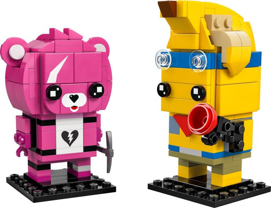 LEGO Fortnite Brickheadz 40760 - Adventure Peely en Cuddle Team Leader
