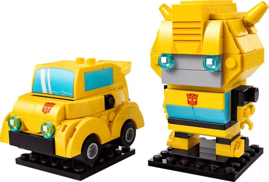 LEGO Transformers Brickheadz 40804 - Bumblebee robot en voertuig