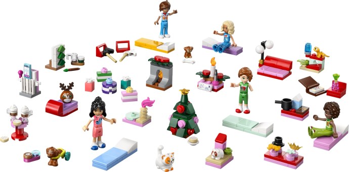 LEGO Friends Adventskalender 2025, Kerstspeelset - 42668