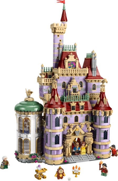 LEGO ǀ Disney Princess Belle en het Beest Kasteel Bouwpakket - 43263