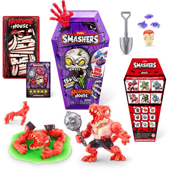 Smashers Horror House van ZURU, Interactief Speelgoed, Verzamelspeelgoed voor Kinderen en Tieners