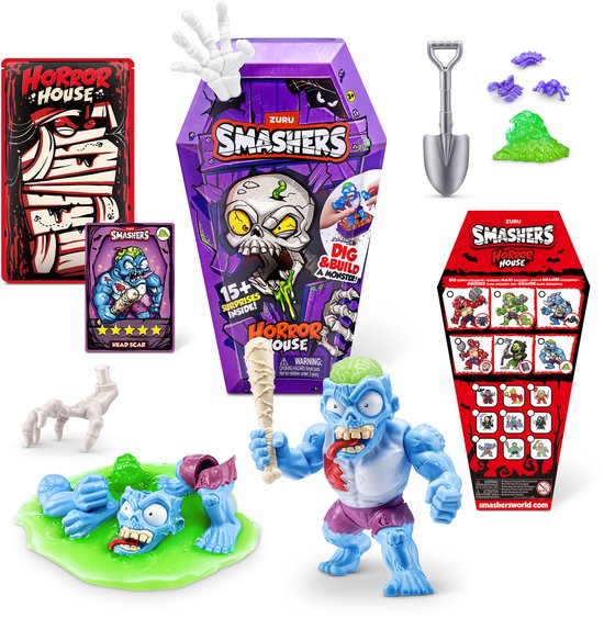 Smashers Horror House van ZURU, Interactief Speelgoed, Verzamelspeelgoed voor Kinderen en Tieners
