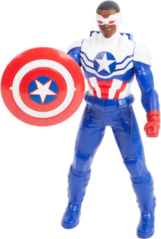Captain America - Sam Wilson - Marvel - Actie Figuur - 24 cm