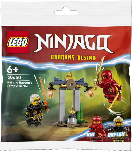 LEGO Kai and Rapton's Temple Battle, Bouwpakket, 6 jaar, Kunststof, 47 stuk(s), 32 g