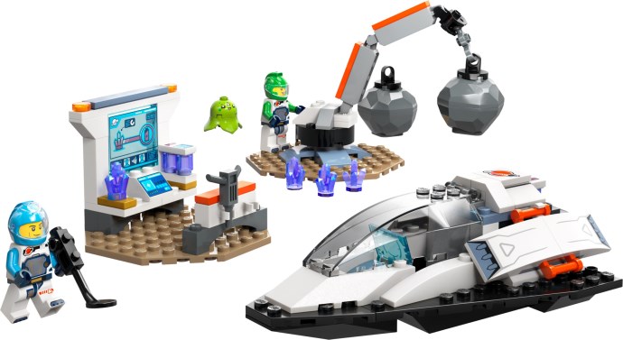 LEGO 60429 City Ruimteschip en ontdekking van asteroïde Ruimte Speelgoed voor Kinderen