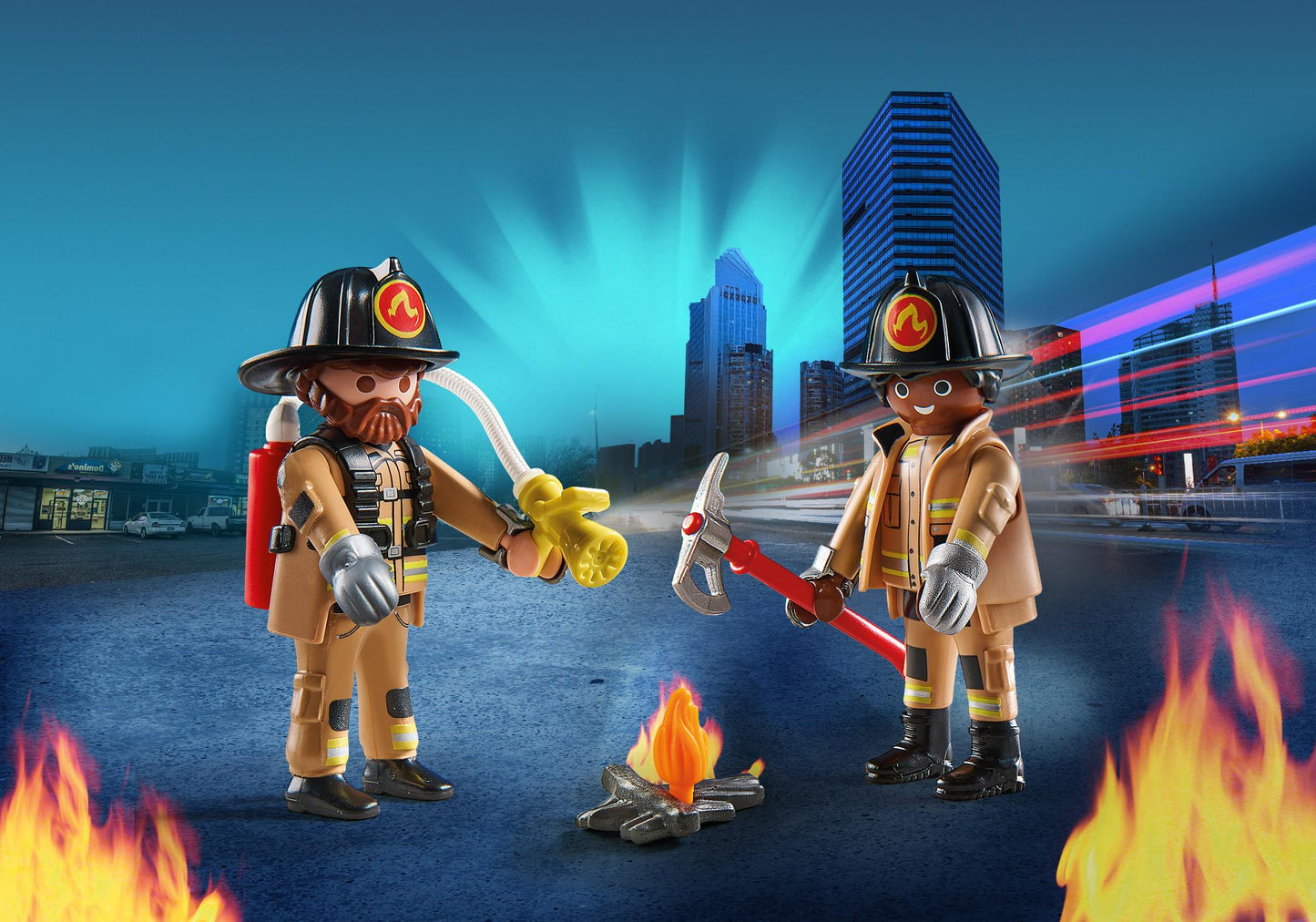 PLAYMOBIL DuoPack Brandweerlieden - 71207