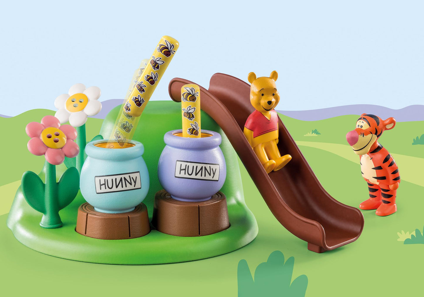 PLAYMOBIL 1.2.3 & Disney Winnie de Poeh Bijentuin - 71317