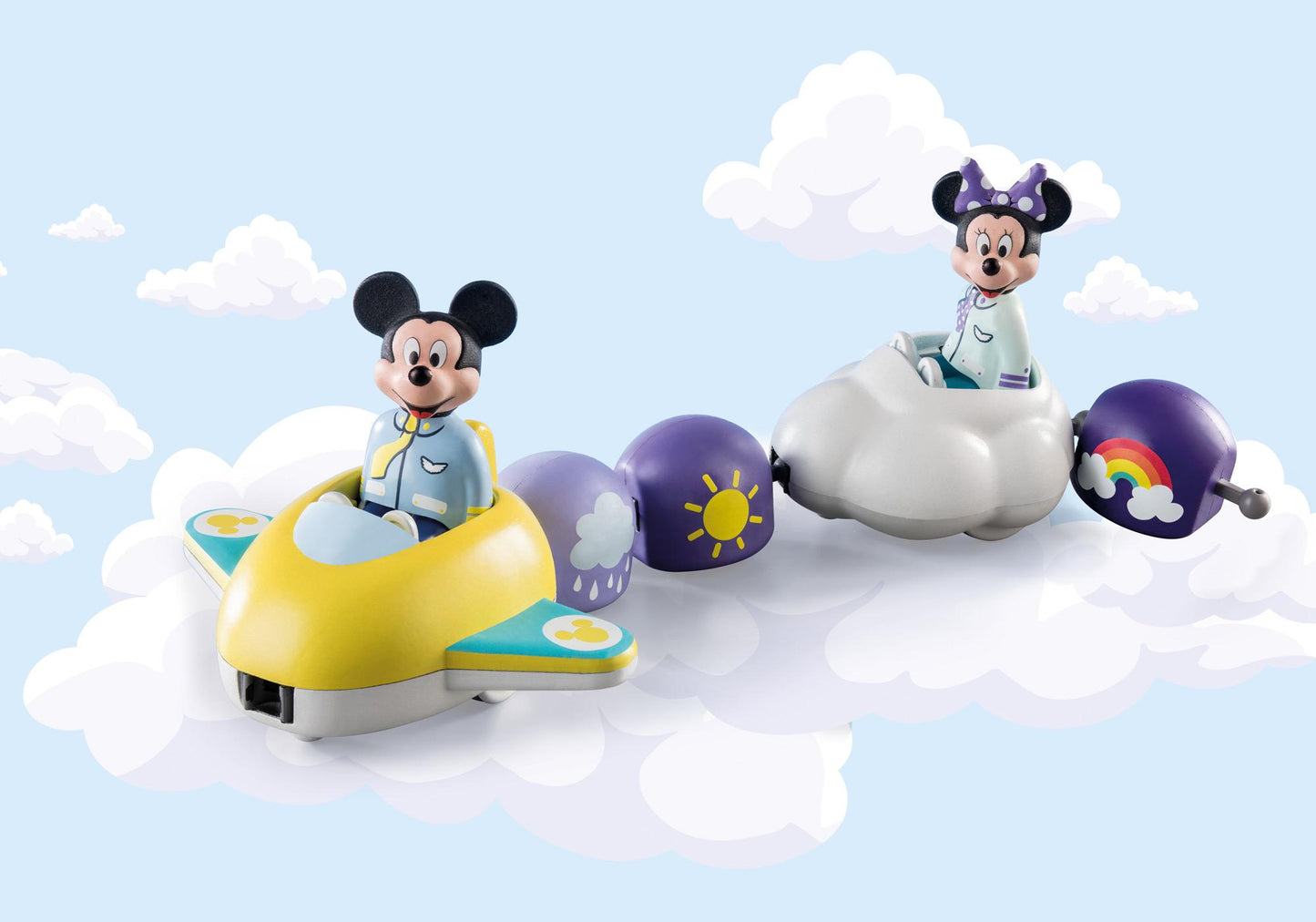 PLAYMOBIL 1.2.3 & Disney Mickey Mouse Wolkentrein - 71320
