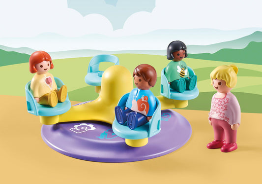 PLAYMOBIL 1.2.3 Kindercarrousel - 71324