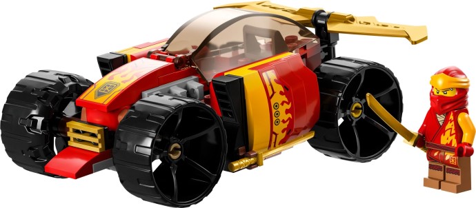 LEGO 71780 NINJAGO Kai's Ninja racewagen EVO, Auto Speelgoed met Kai Poppetje