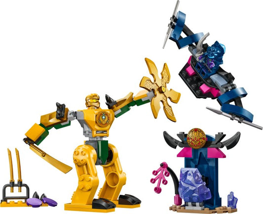 LEGO 71804 NINJAGO Arins strijdmecha Ninja Speelgoed Set met Vliegtuig en Actiefiguur
