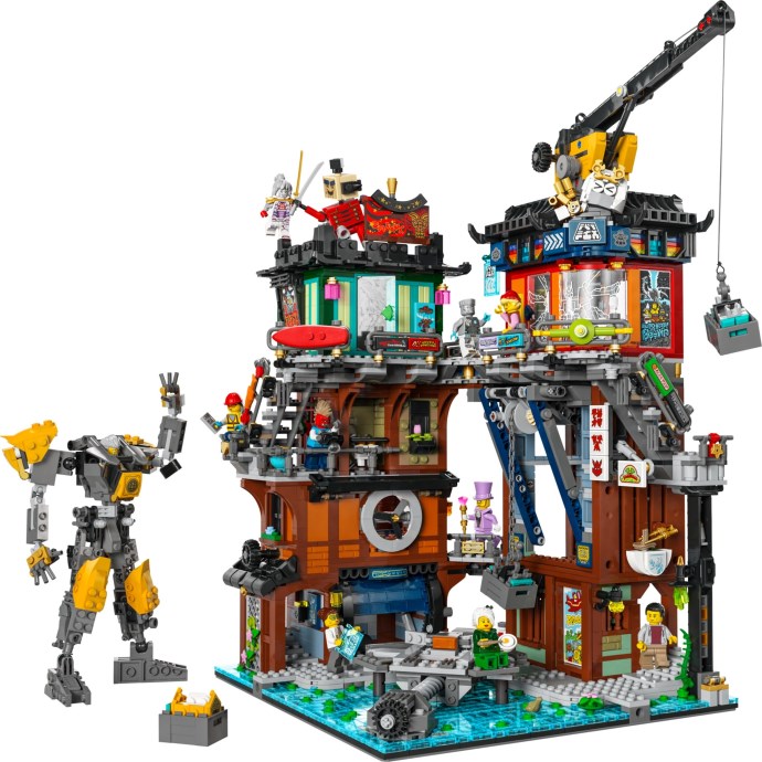 LEGO 71837 Ninjago City werkplaatsen