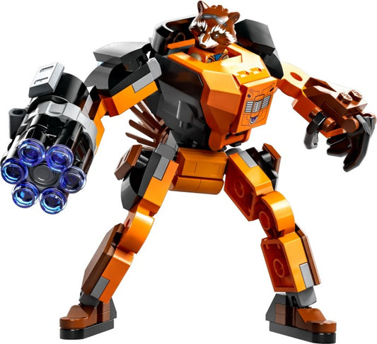 LEGO 76243 Marvel Rocket mechapantser, Guardians of the Galaxy Constructie Speelgoed