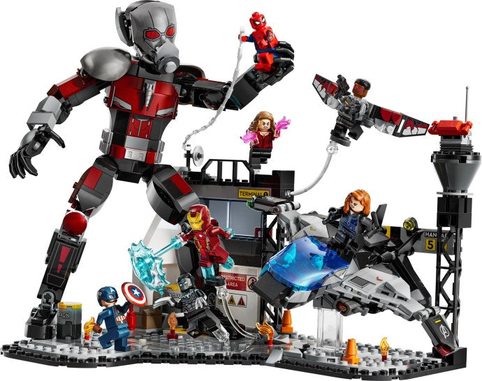 LEGO Marvel Captain America: Civil War actiescène - 76314