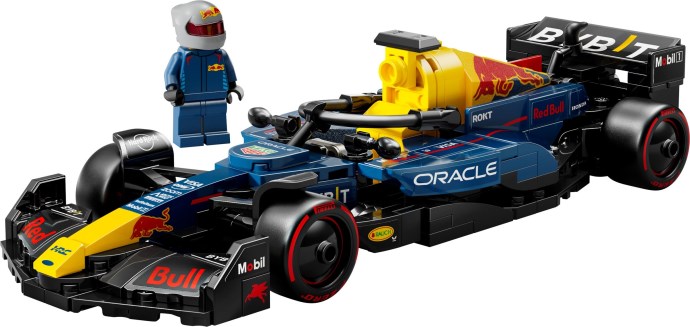 LEGO Speed Champions Oracle Red Bull Racing RB20 F1 racewagen Auto Bouwpakket voor Volwassenen met Verzamelbare Minifiguur van Formule 1 Coureur, Cadeau voor Motorsport en Racing Fans 77243