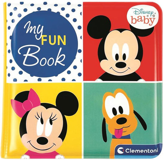 Clementoni - Disney baby boek - My Fun Book - Met magisch water effect - vanaf 6 maanden