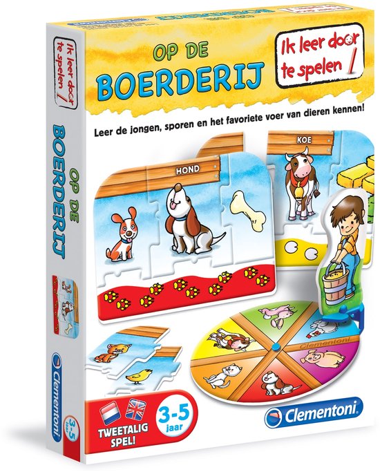 Leerspel Op De Boerderij   3-5