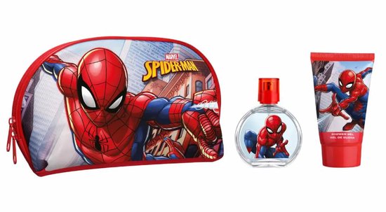 Spider-man Toilet Bag EDT 50 ml + Shower Gel 60 ml - giftset - geschenkset - spiderman