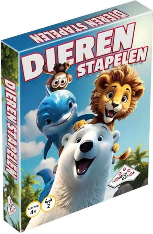 Dieren Stapelen - Behendigheidsspel - Voor de hele familie