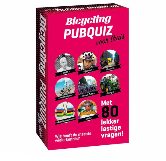 Boek Specials Nederland quizspel Bicycling Pubquiz voor familie en vrienden.