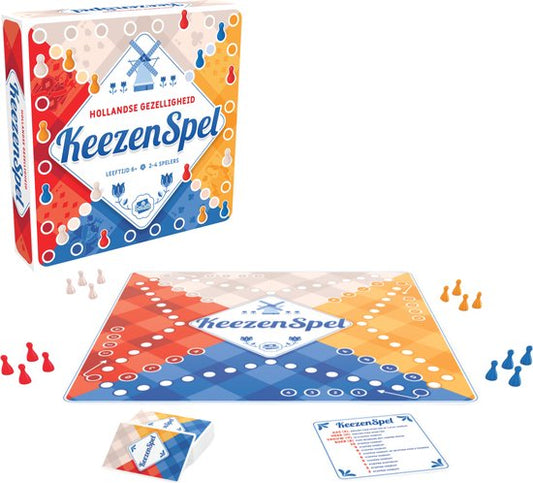Goliath Keezenspel - Bordspel - Keezen - 2 tot 4 spelers - Hollandse Gezelligheid