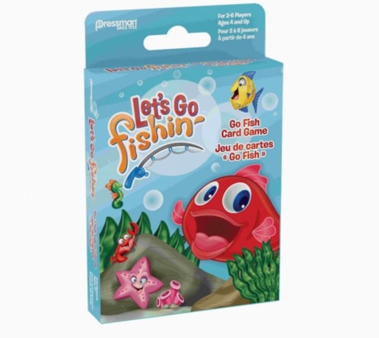 Lets go Fishin kaartspel - 2 tot 4 spelers