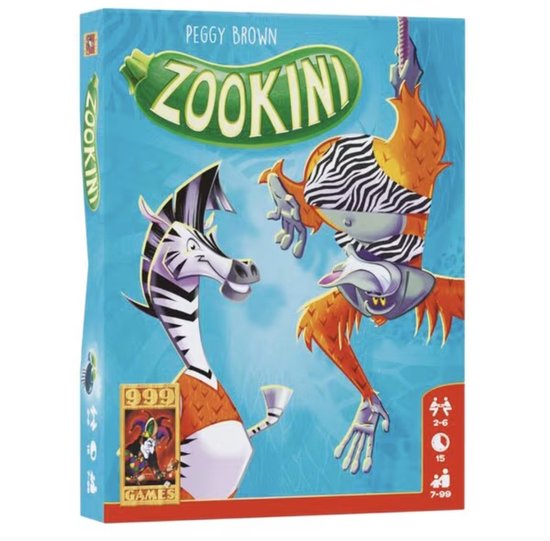 999 games - Zookini - Kaartspel - Gezelschapspel